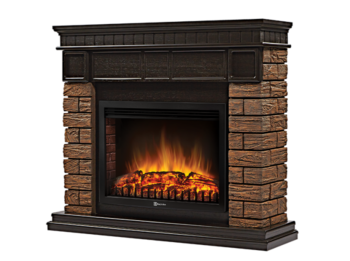 Электрокамин Bricks Wood с EFP/P 2520LS