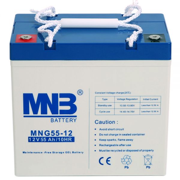 Аккумулятор MNB MNG GEL 55-12